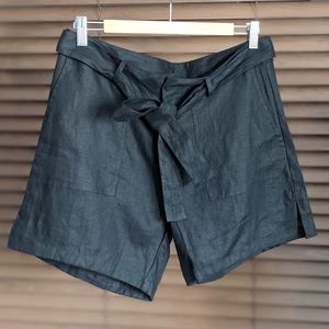 NWT Skingraft Linen Tie Shorts